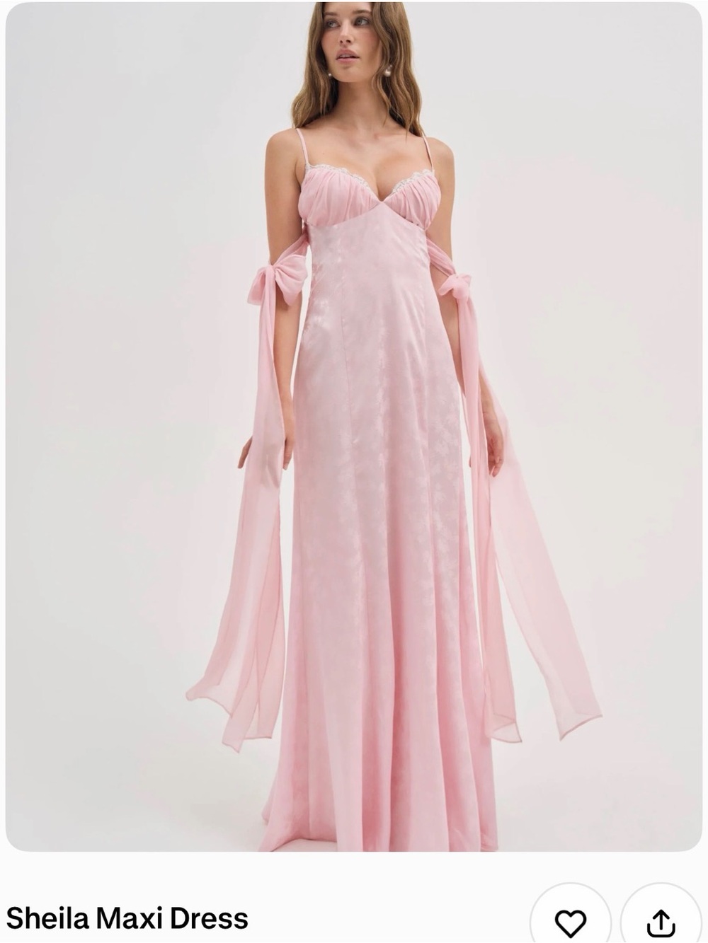 Sheila Maxi Dress - Soft Pink
